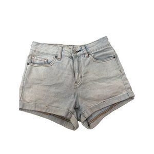 Pacsun Light Wash Blue Mom Short Jean Shorts Denim Women's Size 22